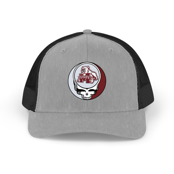 Mississippi State Stealie Grateful Dead Trucker Cap