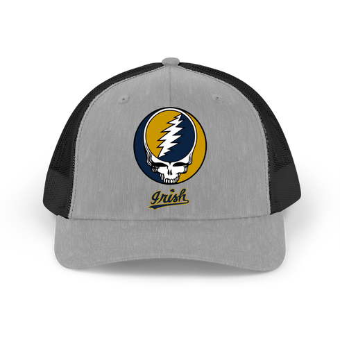 Notre Dame Stealie Grateful Dead Trucker Cap
