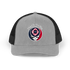 Elizabeth Fire Department White W White Border Stealie Grateful Dead Trucker Cap