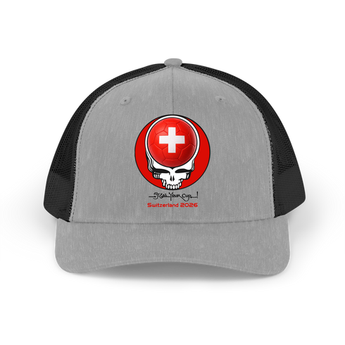 Switzerland FIFA World Cup Stealie Grateful Dead Trucker Cap