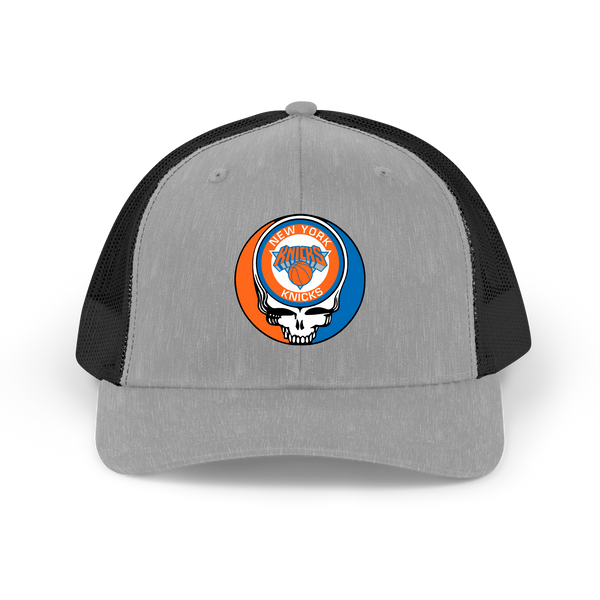 New York Knicks Stealie Grateful Dead Trucker Cap