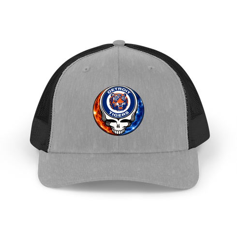 Detroit Tigers Crystal Stealie Stealie Grateful Dead Trucker Cap