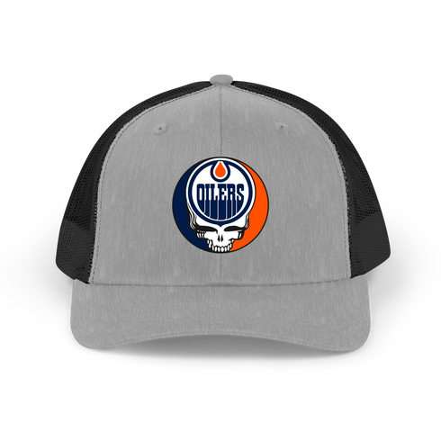 Oilers Stealie Grateful Dead Trucker Cap