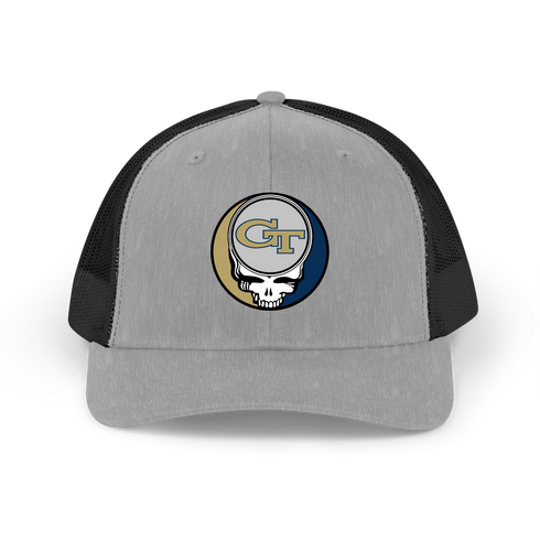 Georgia Tech Stealie Grateful Dead Trucker Cap