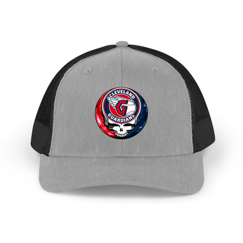 Cleveland Guardians Crystal Stealie Stealie Grateful Dead Trucker Cap