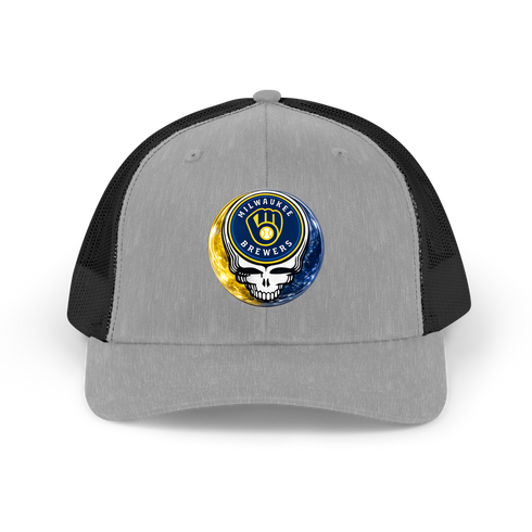 Brewers Crystal Stealie Stealie Grateful Dead Trucker Cap