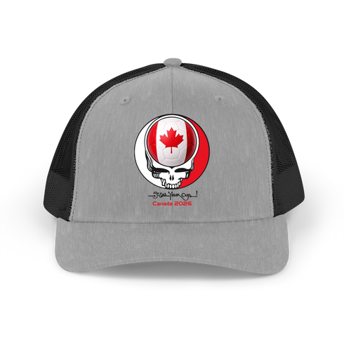 Canada FIFA World Cup Stealie Grateful Dead Trucker Cap