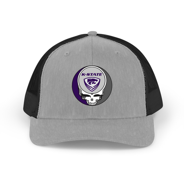 Kansas State Stealie Grateful Dead Trucker Cap