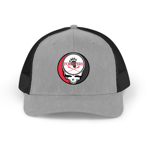 Lake Forest Lacrosse Stealie Grateful Dead Trucker Cap