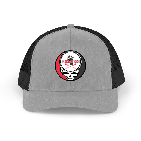 Lake Forest Lacrosse Stealie Grateful Dead Trucker Cap