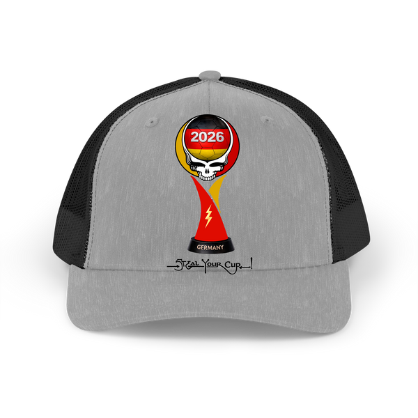 German FIFA Stealie Grateful Dead Trucker Cap