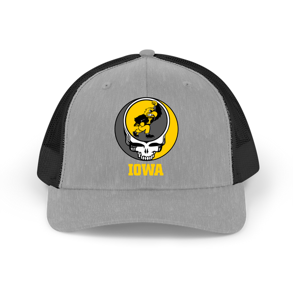 University of Iowa Stealie Grateful Dead Trucker Cap