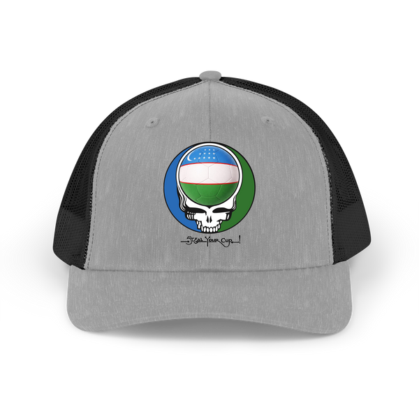 Uzbekistan FIFA World Cup Stealie Grateful Dead Trucker Cap