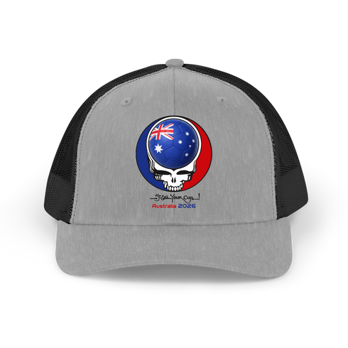 Australia FIFA World Cup Stealie Grateful Dead Trucker Cap