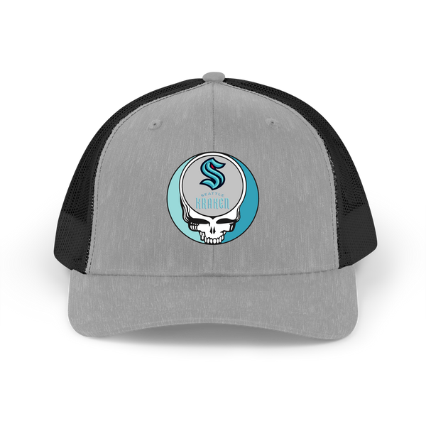 Seattle Kraken Stealie Grateful Dead Trucker Cap