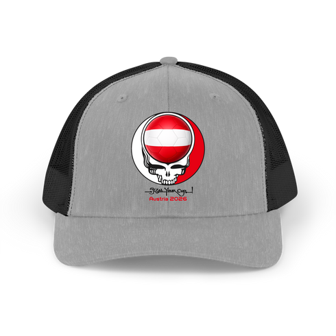 Austria FIFA World Cup Stealie Grateful Dead Trucker Cap