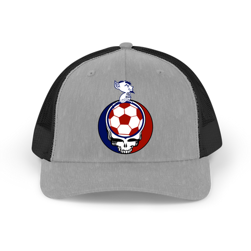 Depaul Billy Blue Stealie Grateful Dead Trucker Cap