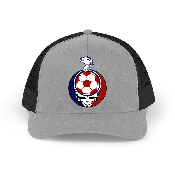 Depaul Billy Blue Stealie Grateful Dead Trucker Cap