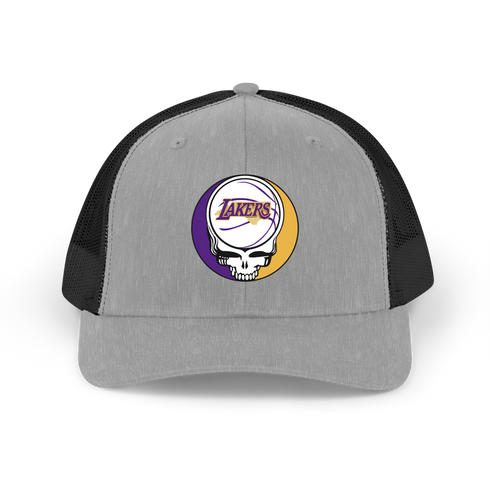 Los Angeles Lakers Stealie Grateful Dead Trucker Cap