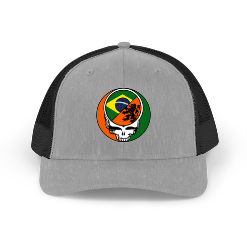 Brazil x Dutch Stealie Grateful Dead Trucker Cap