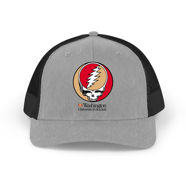 Washington University Stealie Grateful Dead Trucker Cap