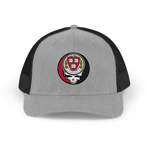 Harvard Stealie Grateful Dead Trucker Cap