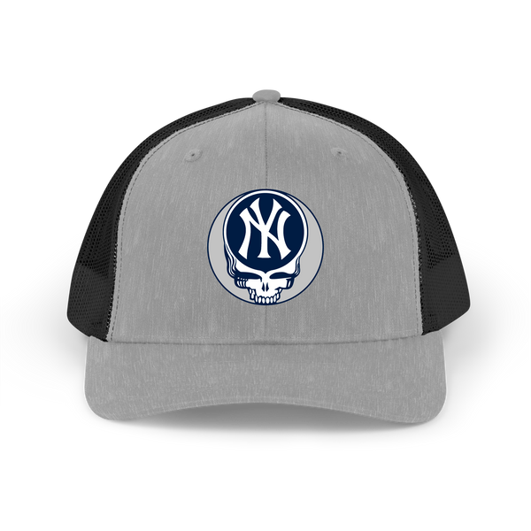 New York Yankees Stealie Grateful Dead Trucker Cap