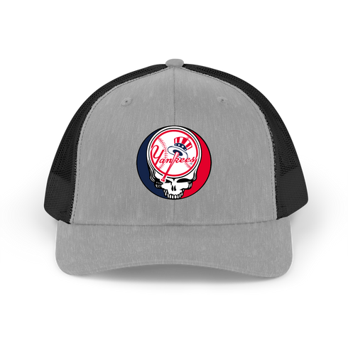New York Yankees Classic Stealie Grateful Dead Trucker Cap