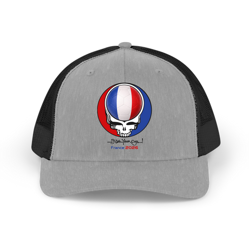 France FIFA World Cup Stealie Grateful Dead Trucker Cap