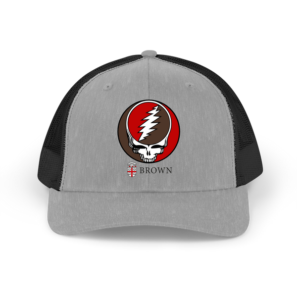 Brown Stealie Grateful Dead Trucker Cap