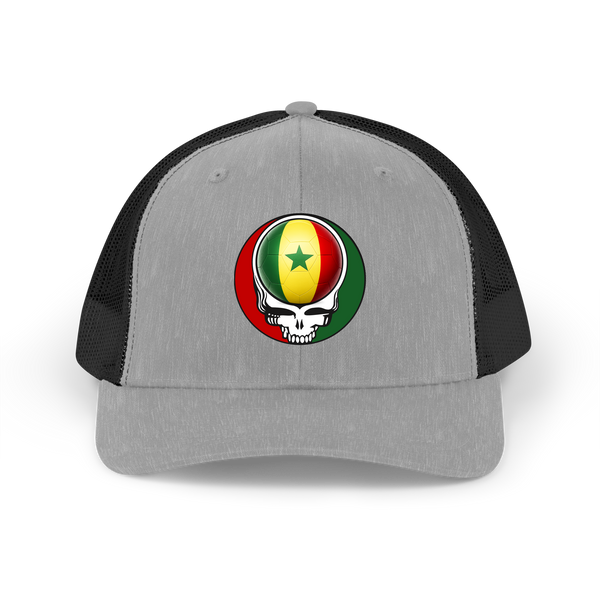 Senegal FIFA World Cup Stealie Grateful Dead Trucker Cap