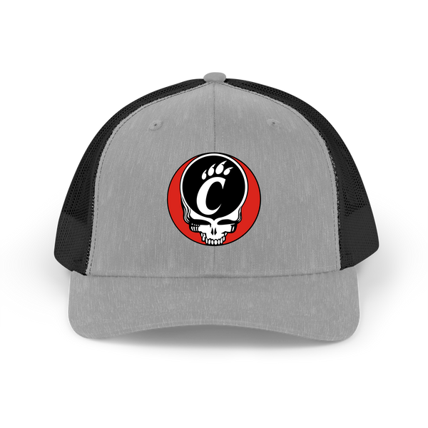 University of Cincinnati Stealie Grateful Dead Trucker Cap