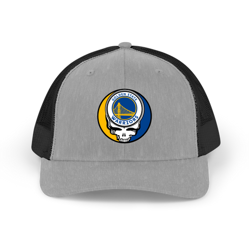 Warriors Stealie Grateful Dead Trucker Cap