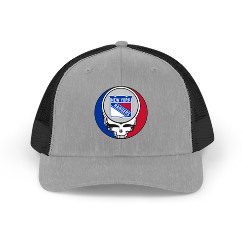 New York Rangers Stealie Grateful Dead Trucker Cap