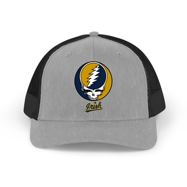 Notre Dame - Irish Stealie Grateful Dead Trucker Cap