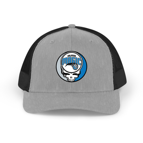 Orlando Magic Stealie Grateful Dead Trucker Cap