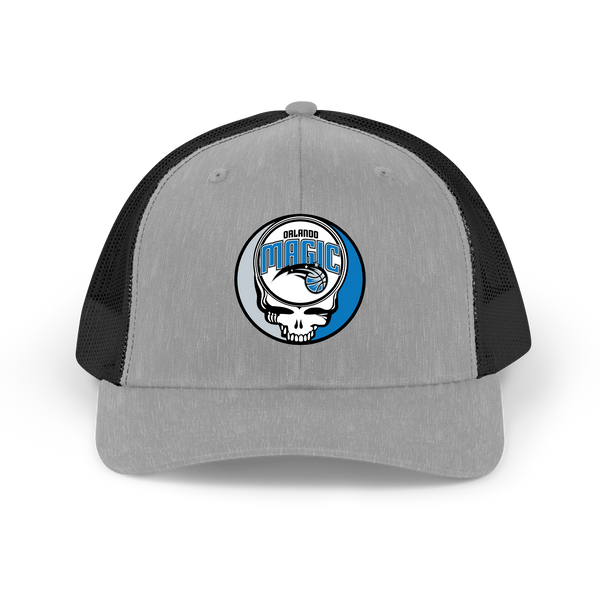 Orlando Magic Stealie Grateful Dead Trucker Cap