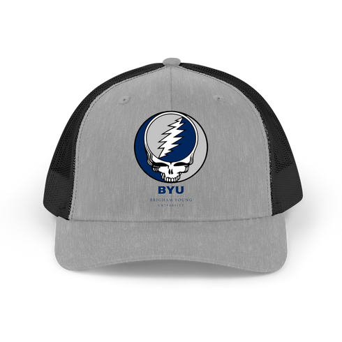 BYU Stealie Grateful Dead Trucker Cap