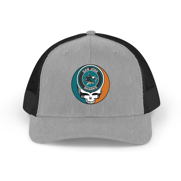 San Jose Sharks Stealie Grateful Dead Trucker Cap