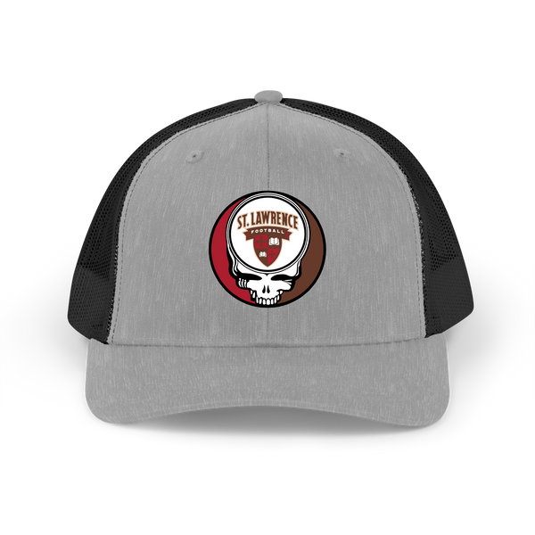 St Lawrence Football Stealie Grateful Dead Trucker Cap