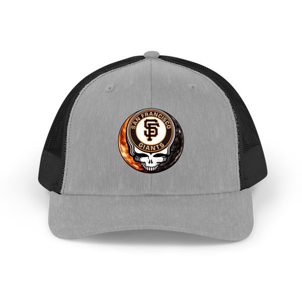 San Francisco Giants Crystal Stealie Stealie Grateful Dead Trucker Cap