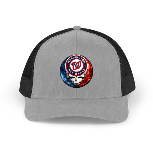 Washington Nationals Crystal Stealie Stealie Grateful Dead Trucker Cap