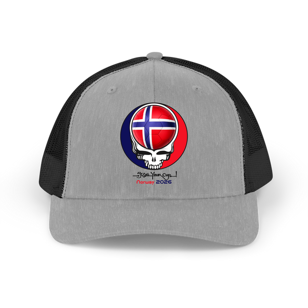 Norway FIFA World Cup Stealie Grateful Dead Trucker Cap