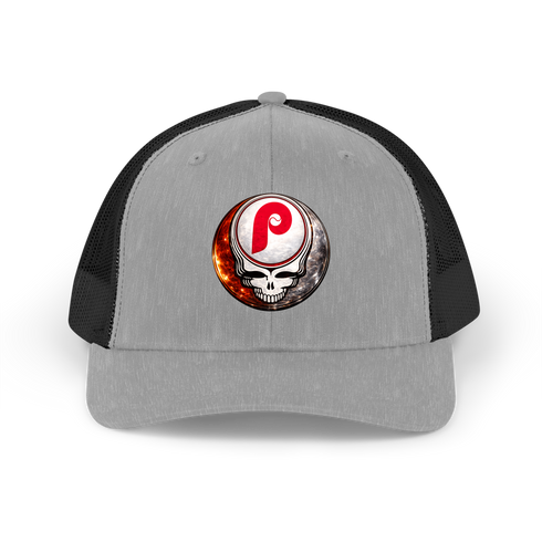 Phillies Crystal Stealie Stealie Grateful Dead Trucker Cap