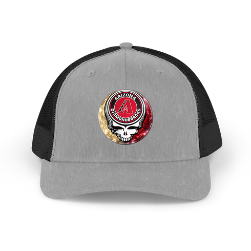 Diamondbacks Crystal Stealie Stealie Grateful Dead Trucker Cap