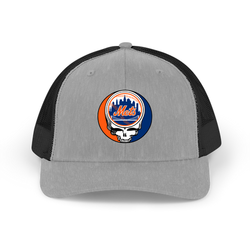 New York Mets Stealie Grateful Dead Trucker Cap