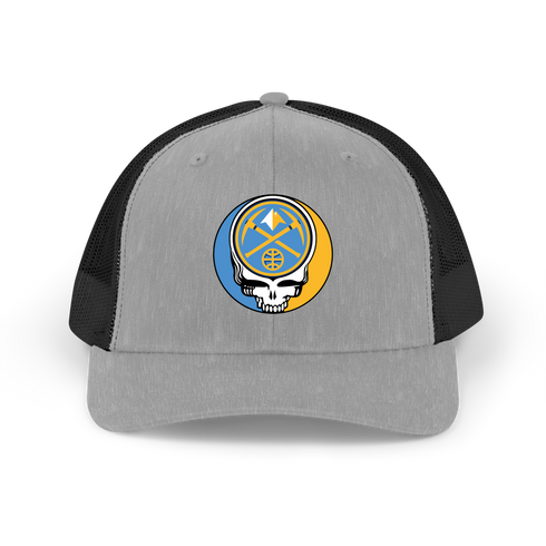 Denver Nuggets Stealie Grateful Dead Trucker Cap
