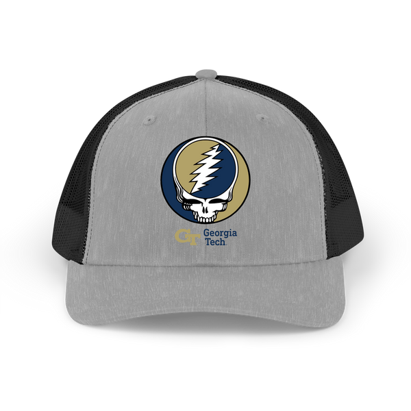 Georgia Tech Stealie Grateful Dead Trucker Cap