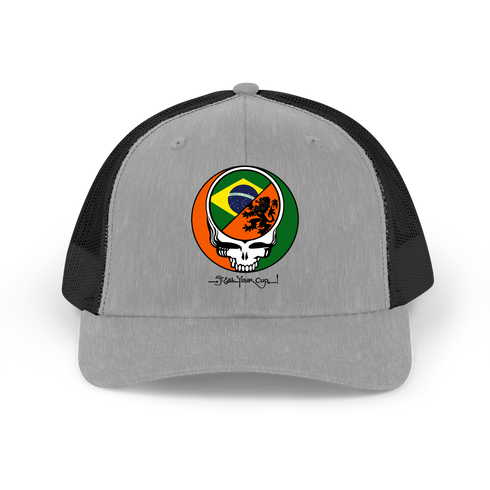 Brazil x Dutch World Cup Stealie Grateful Dead Trucker Cap