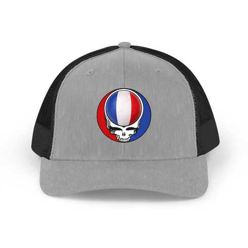France FIFA World Cup Stealie Grateful Dead Trucker Cap